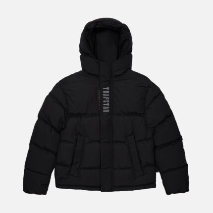 Decoded Hooded Puffer Black Trapstar Jacket
