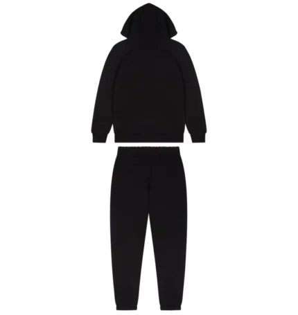 Chenille Decoded Hooded Tracksuit – Black/Green Bee AW22 Edition
