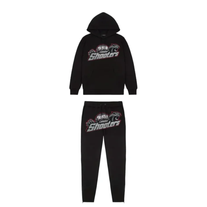 Trapstar London Shooters Hooded Tracksuit Blackout