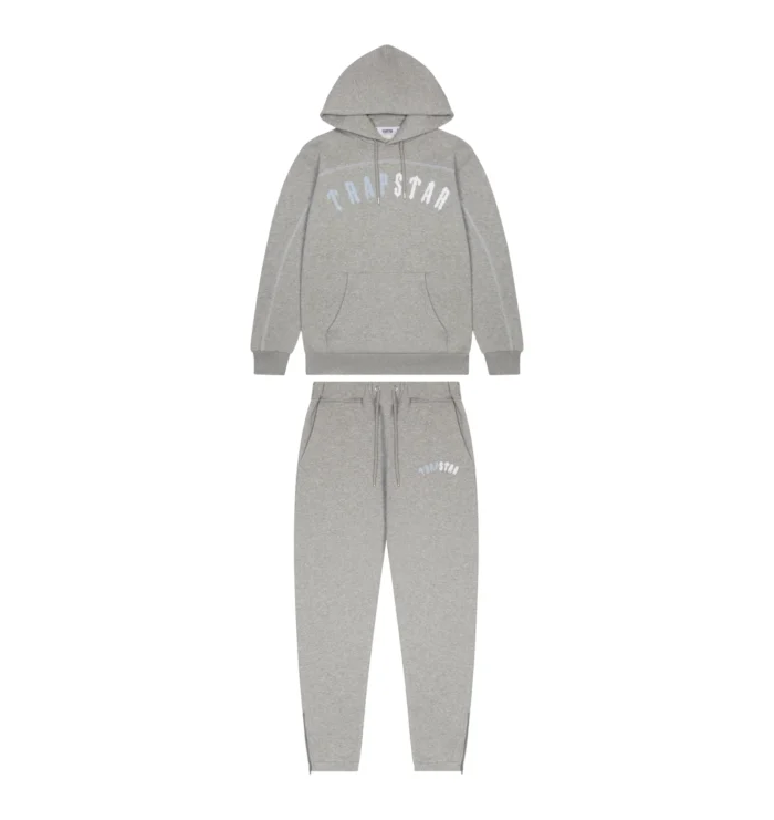 Irongate Arch Chenille Hoodie Tracksuit – Grey Ice Edition
