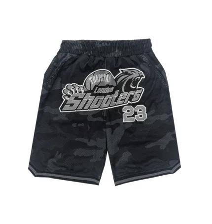 Trapstar Shooters SS23 Basketball Shorts – Black Camo